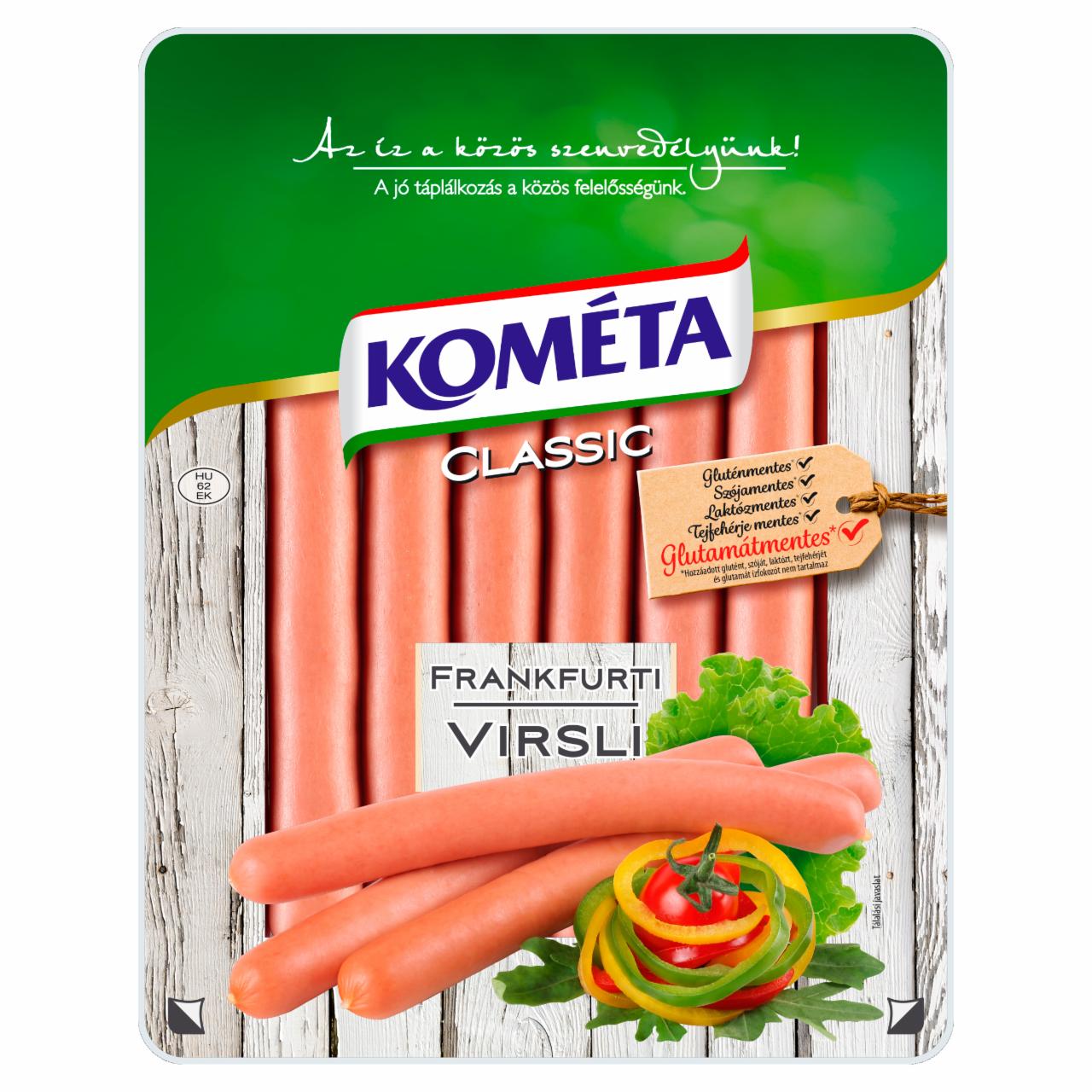 Képek - Kométa Classic frankfurti virsli 1000 g