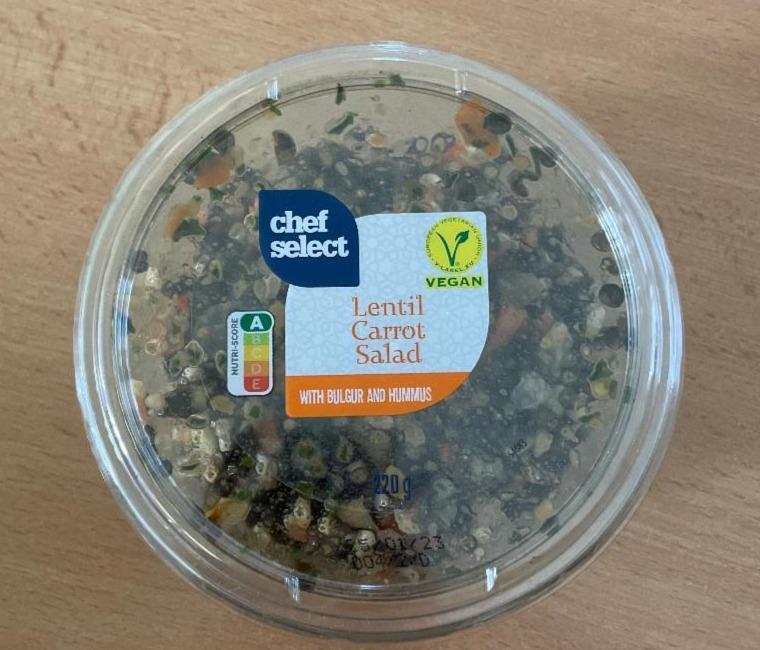 Képek - Lentil Carrot Salad with bulgur and hummus Chef Select