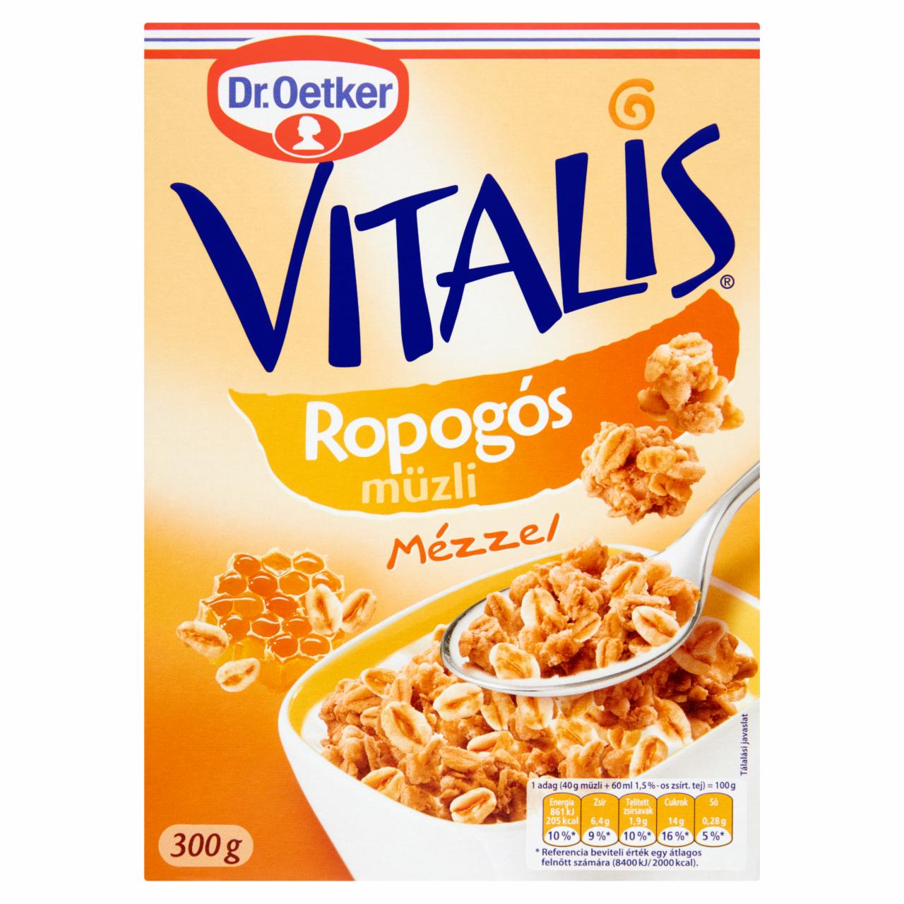 Képek - Dr. Oetker Vitalis Ropogós müzli mézzel 300 g