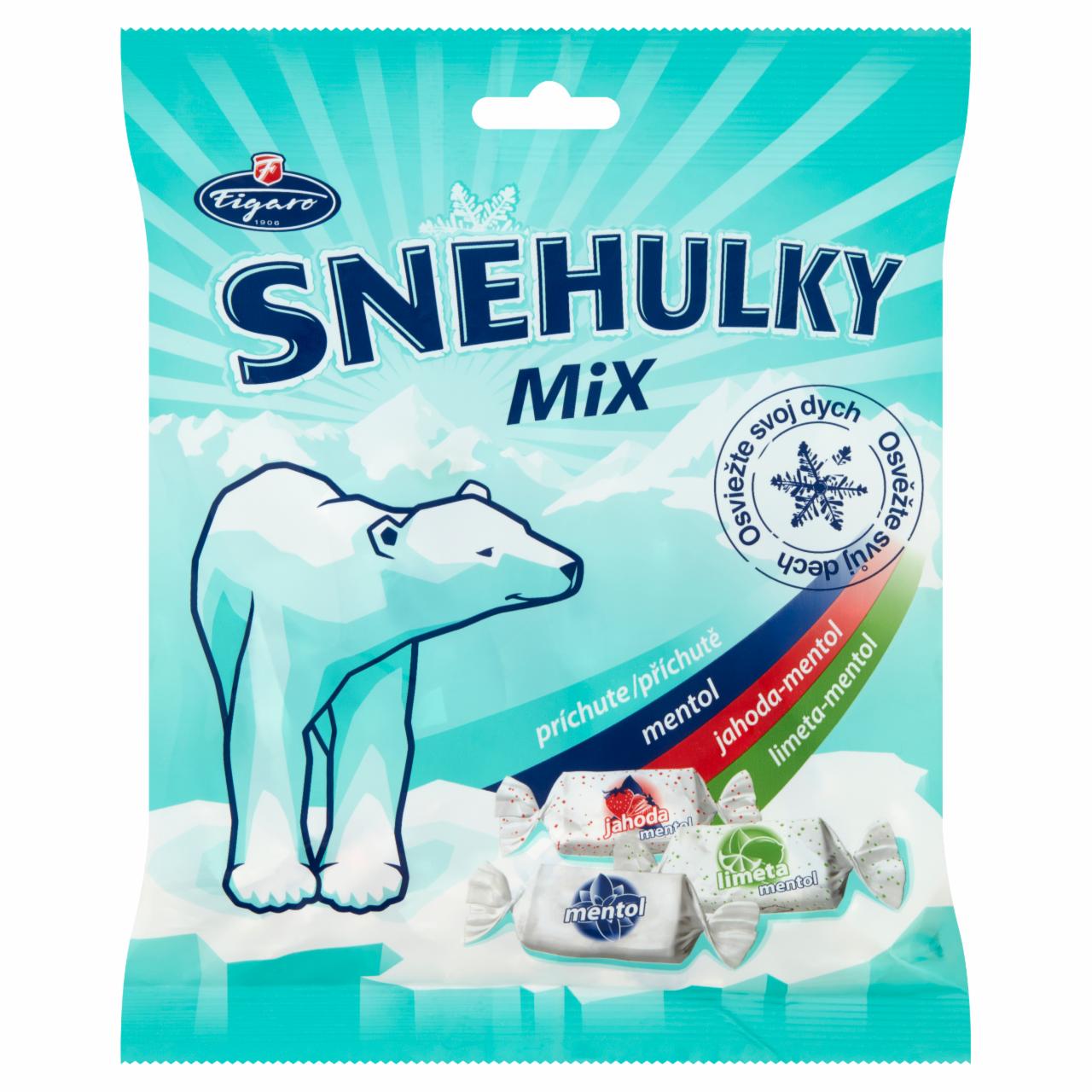 Képek - Figaro Snehulky Mix puha karamellák vegyesen 150 g