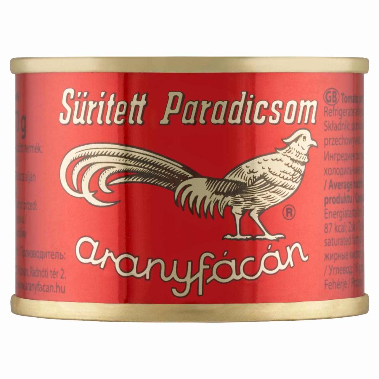 Képek - Aranyfácán sűrített paradicsom 70 g