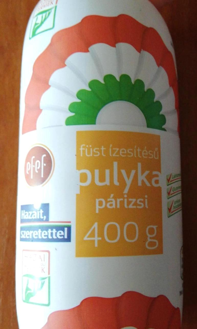 Képek - Pulyka párizsi, füstölt efef