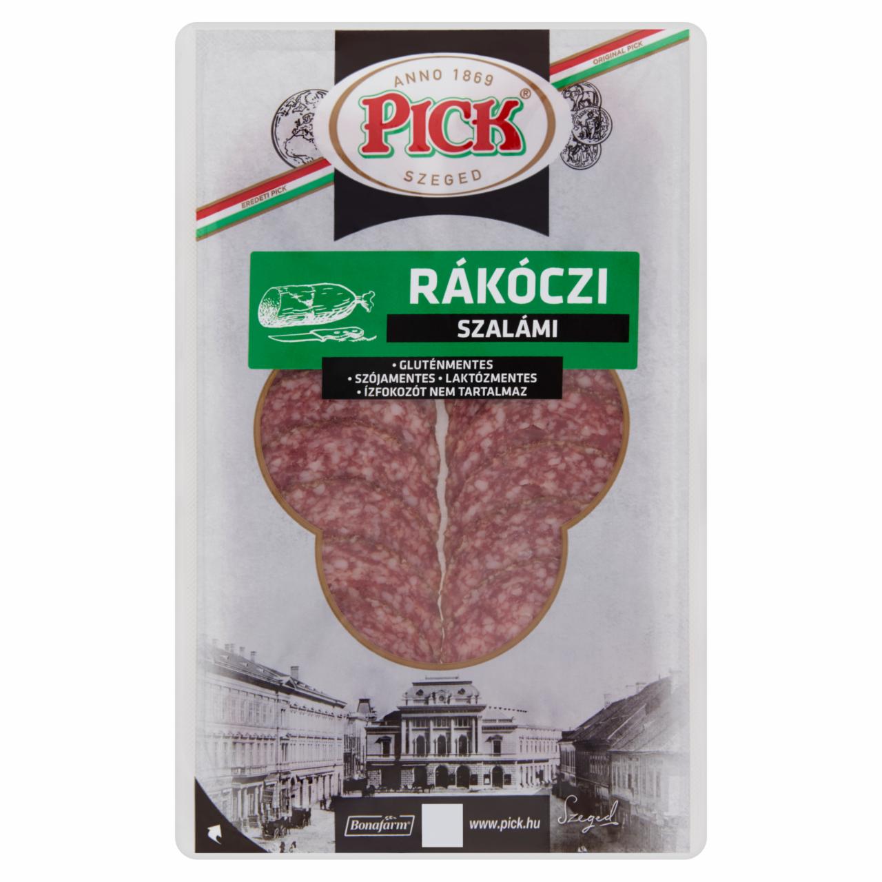 Képek - PICK Rákóczi szeletelt nemespenészes szalámi csemege 70 g