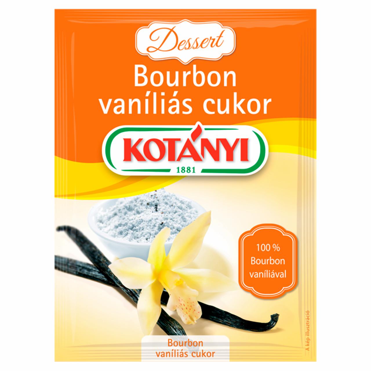 Képek - Kotányi Dessert bourbon vaníliás cukor 10 g