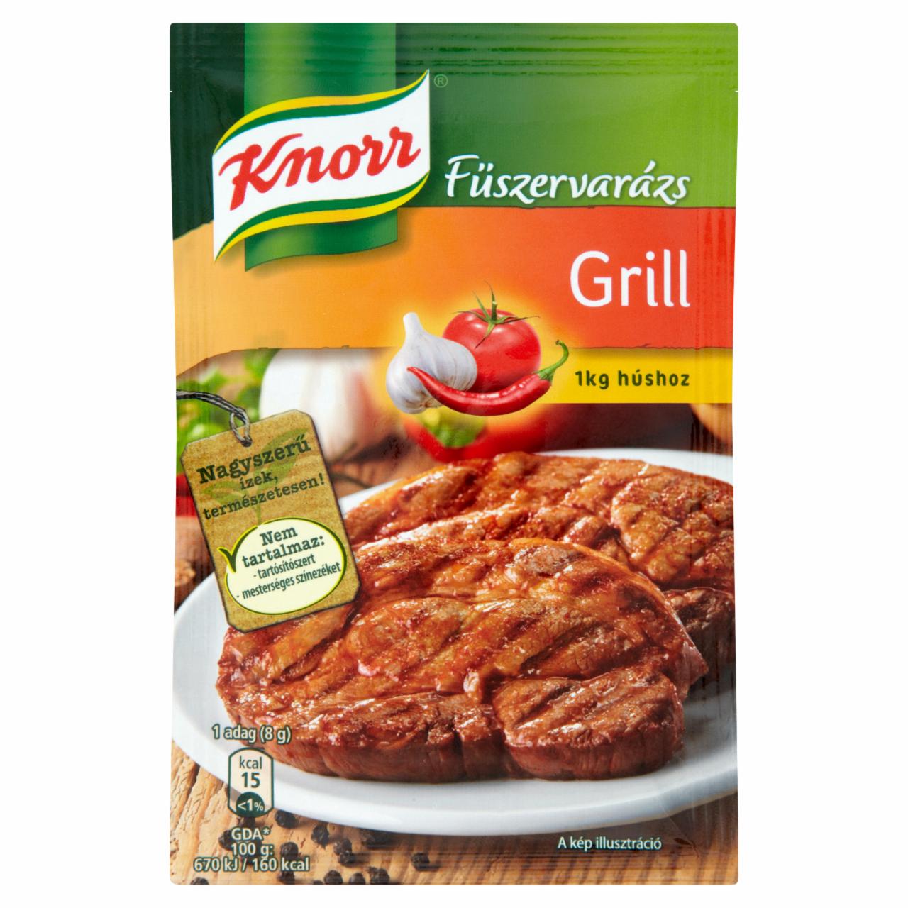 Képek - Knorr Fűszervarázs grill fűszerkeverék 40 g