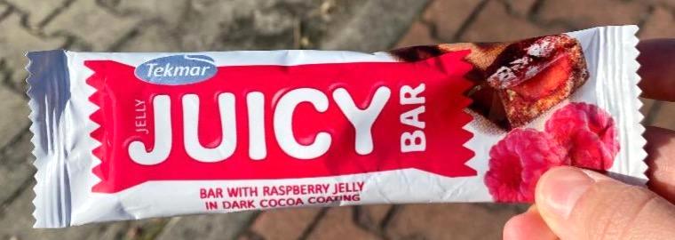 Képek - Juicy bar with raspberry jelly in dark cocoa coating Tekmar