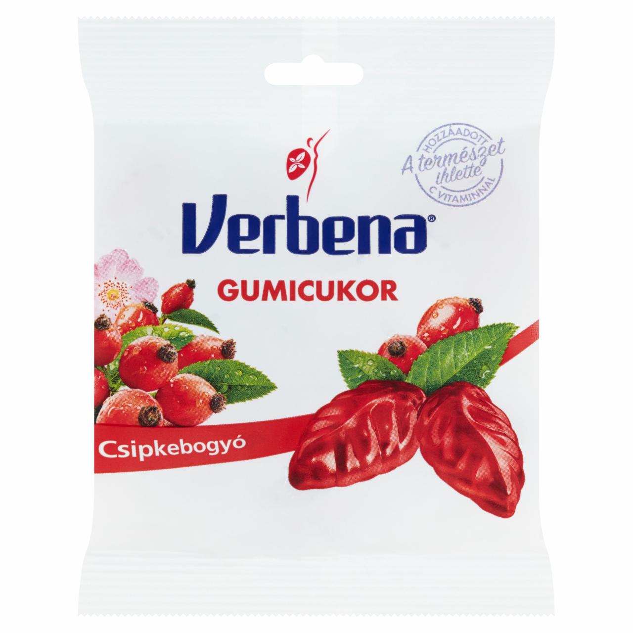 Képek - Verbena csipkebogyós gumicukor C vitaminnal 60 g