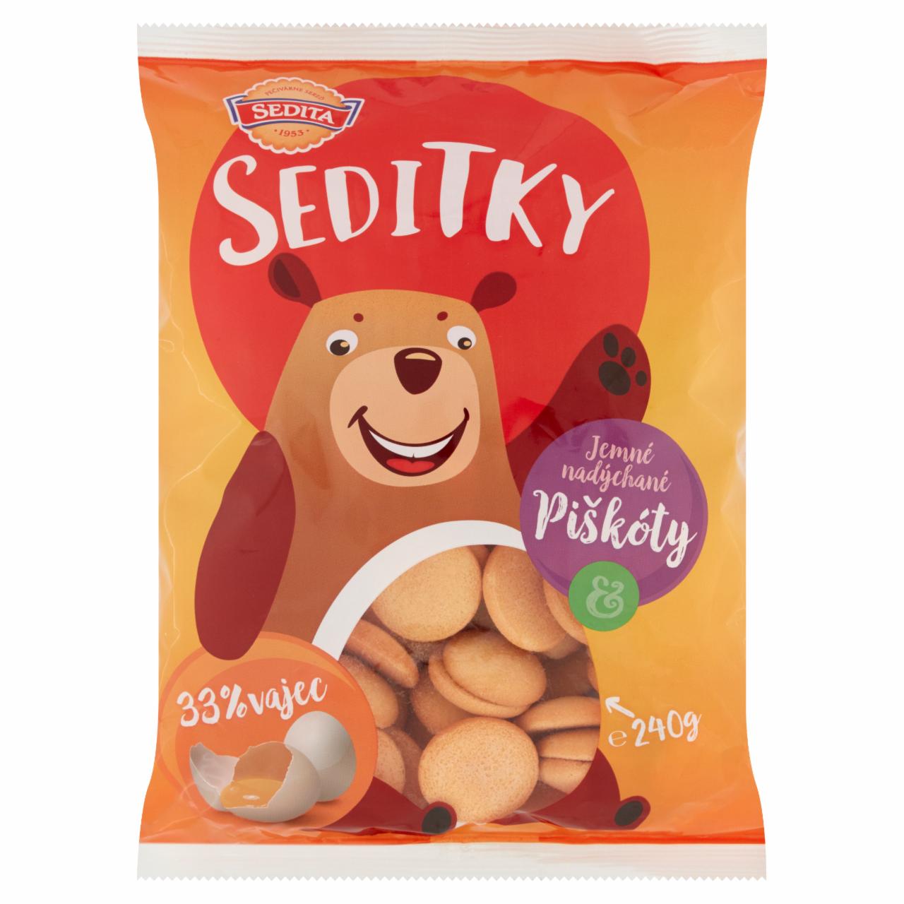 Képek - Sedita Seditky kerek piskóta 240 g