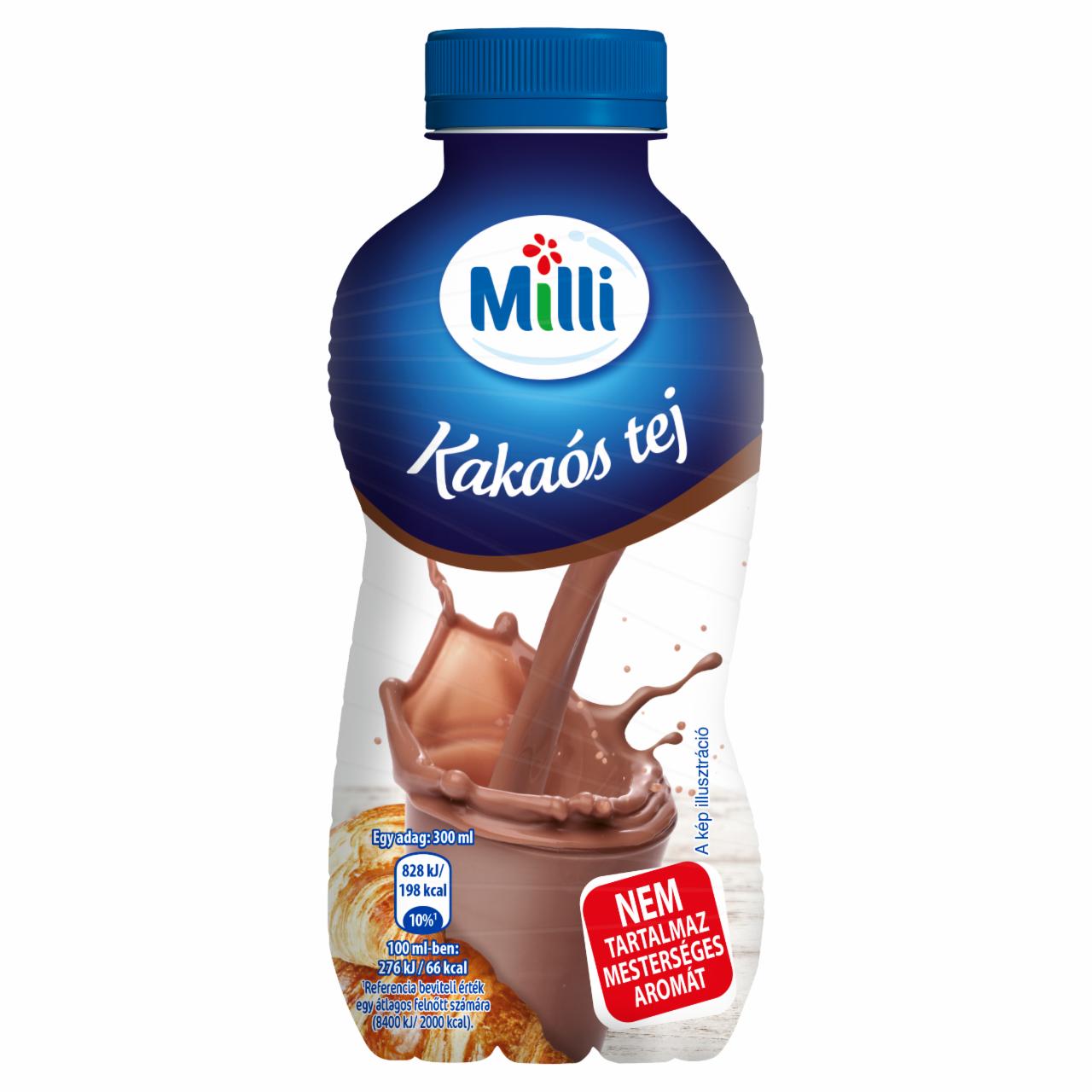 Képek - Milli UHT zsírszegény kakaós tej 300 ml