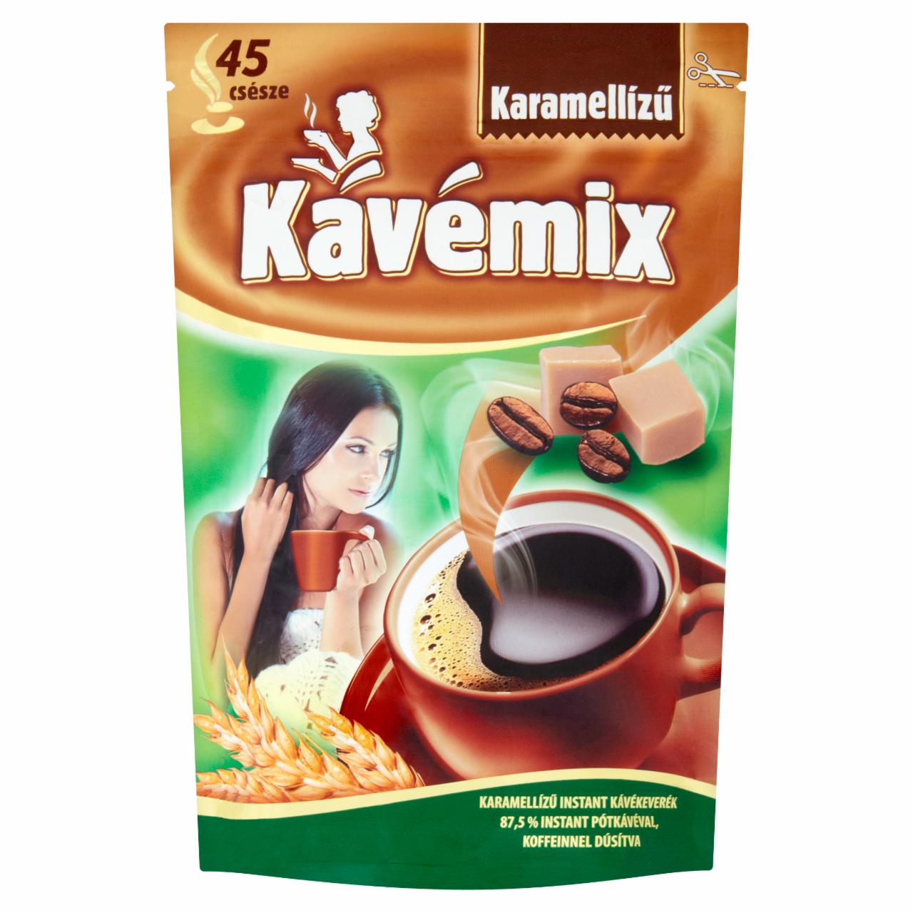 Képek - Kávémix karamellízű instant kávékeverék 75 g