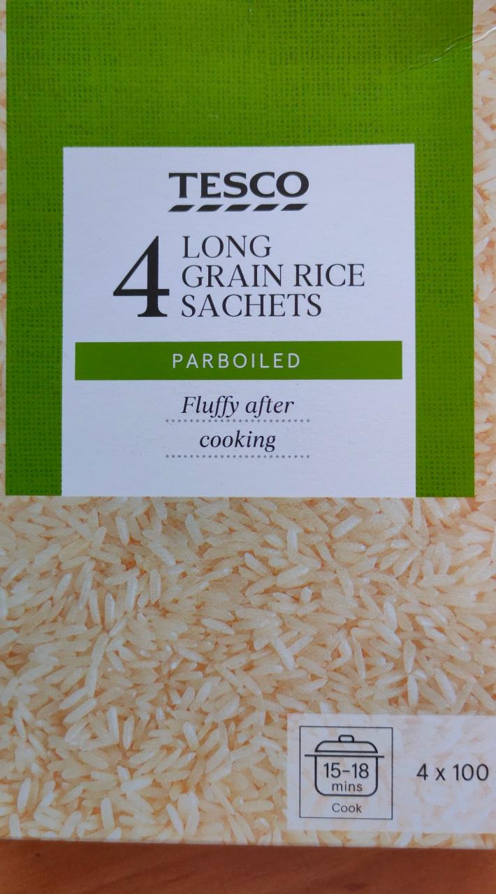 Képek - Long grain rice sachets parboiled rízs Tesco