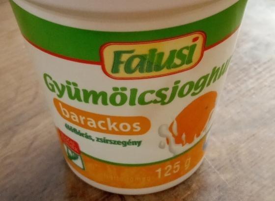 Képek - Gyümölcsjoghurt barackos Falusi
