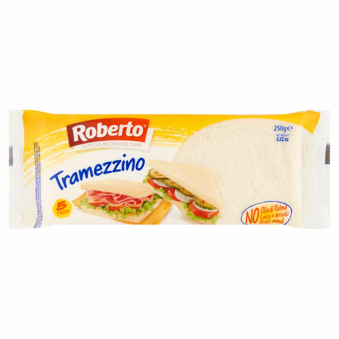 Képek - Roberto Tramezzino búzafinomlisztből készült kenyér napraforgóolajjal 250 g