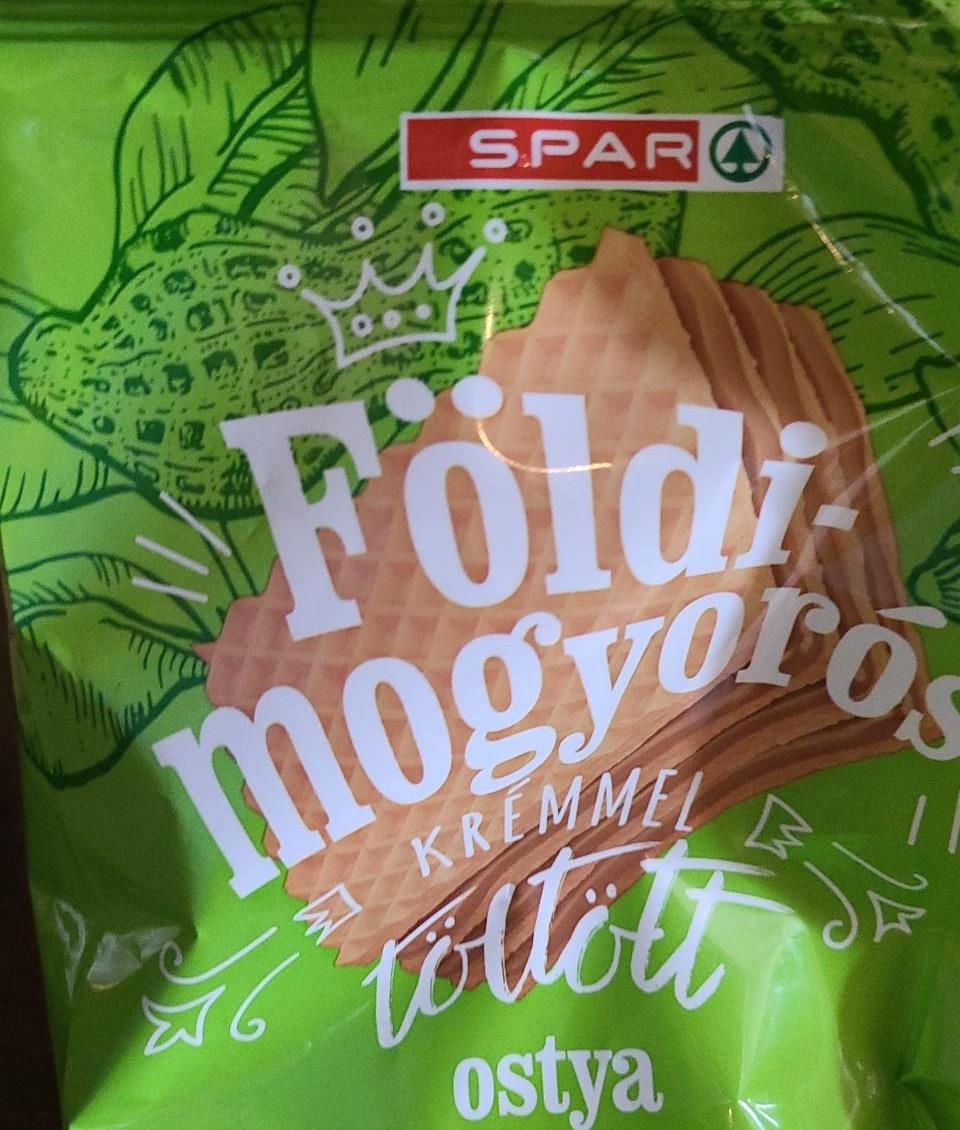 Képek - Földimogyorós krémmel töltött ostya Spar