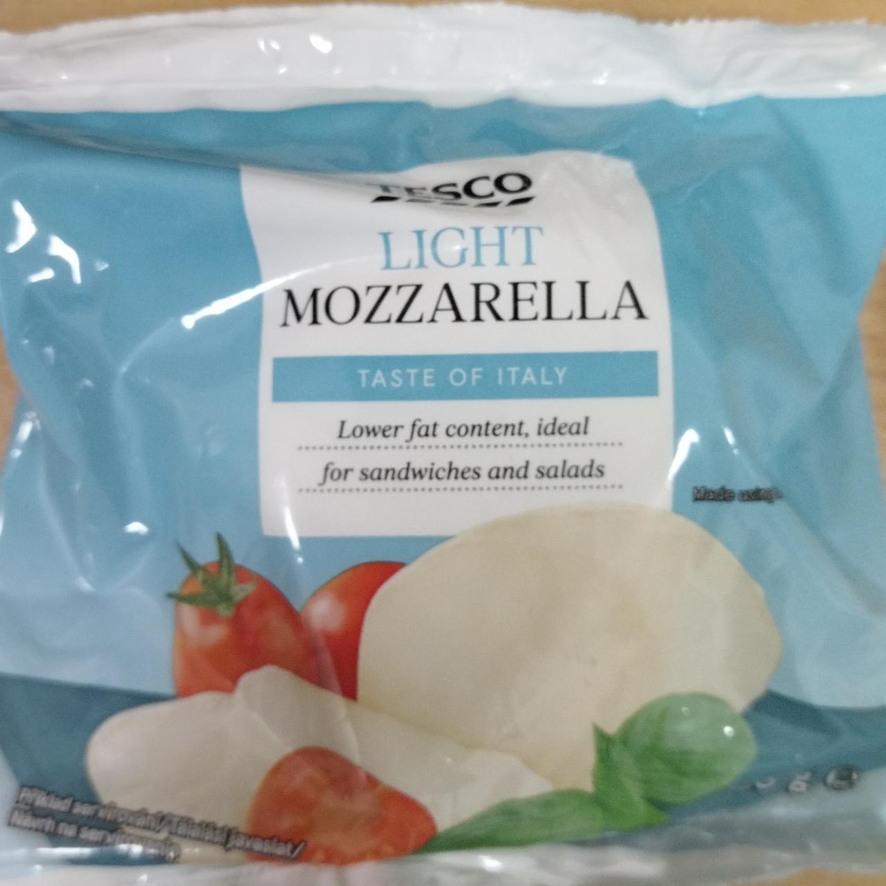 Képek - Light Mozzarella Taste of Italy Tesco