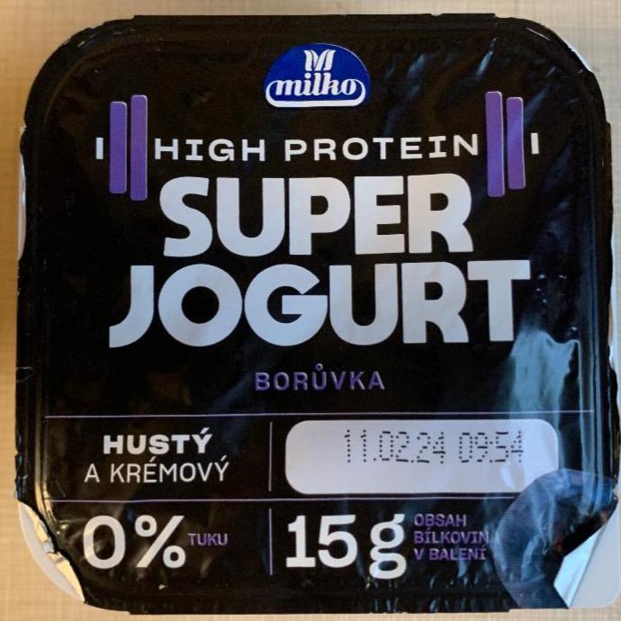 Képek - High protein super jogurt boruvka Milko