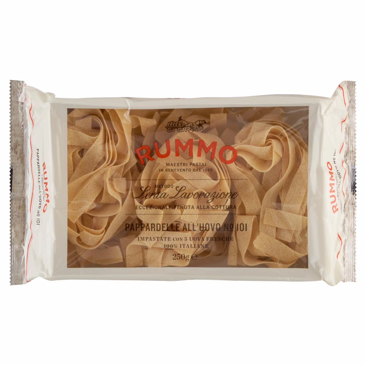 Képek - Rummo Pappardelle 5 tojásos durum száraztészta 250 g 