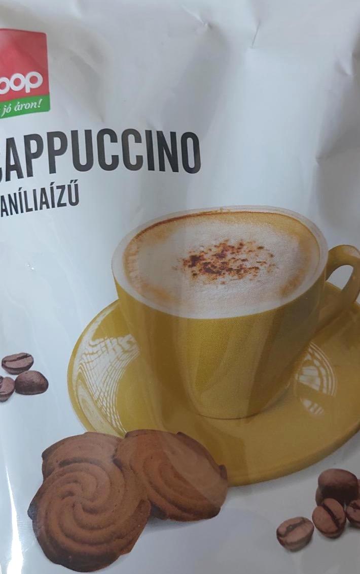Képek - Cappucino vaníliaízű instant kávéitalpor Coop
