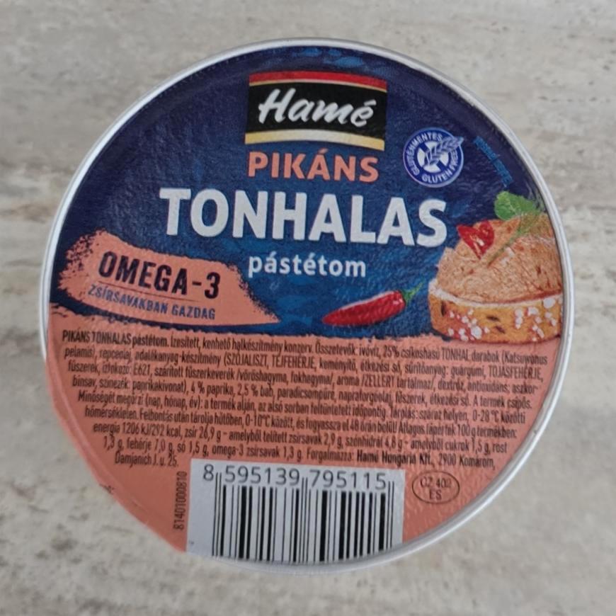 Képek - Hamé pikáns tonhalas pástétom 45 g