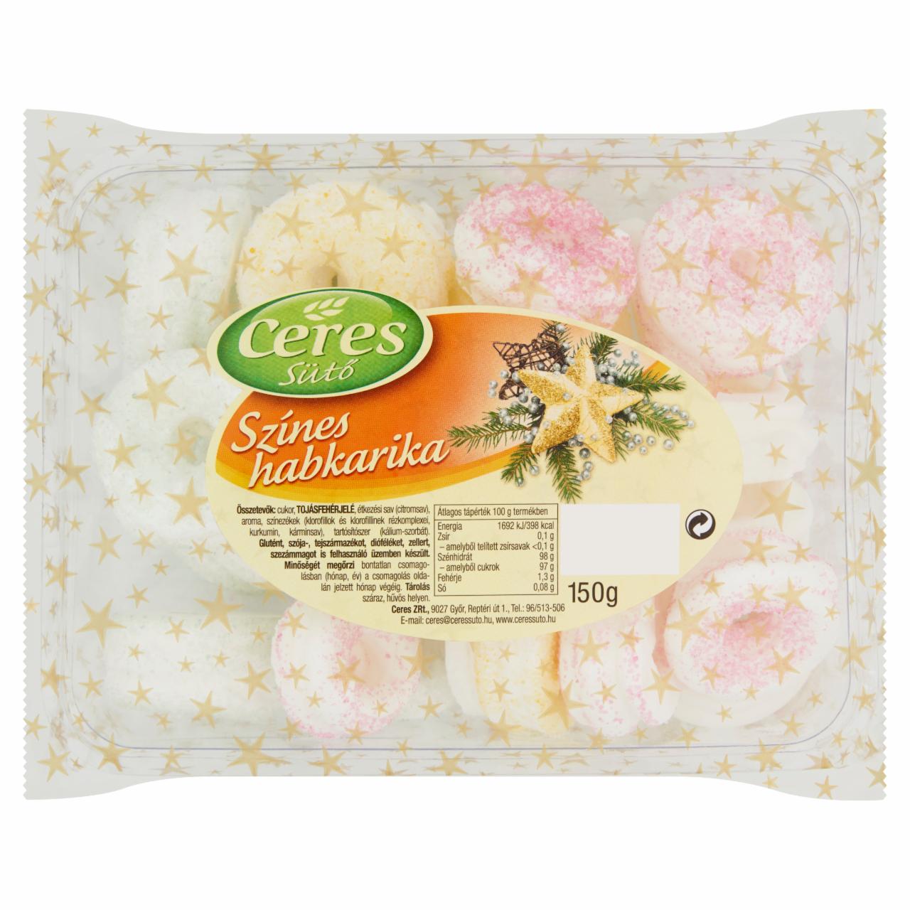 Képek - Ceres színes habkarika 150 g