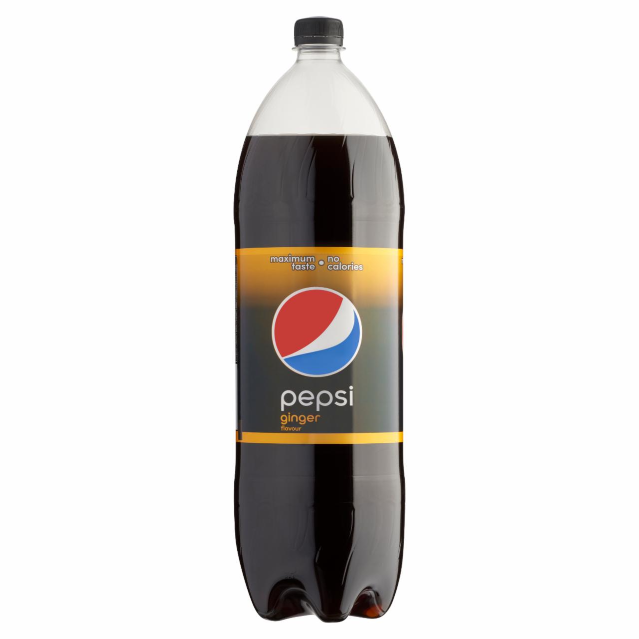 Képek - Pepsi Ginger gyömbérízű energiamentes szénsavas üdítőital édesítőszerekkel 2,25 l