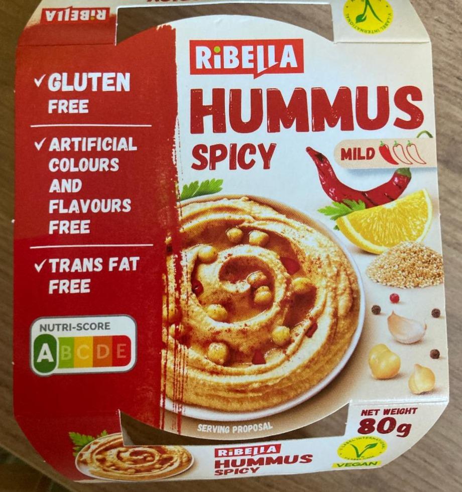 Képek - RiBella Hummus pikáns csicseriborsó krém 80 g