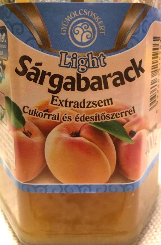 Képek - Light sárgabarack extradzsem Gyümölcsöskert