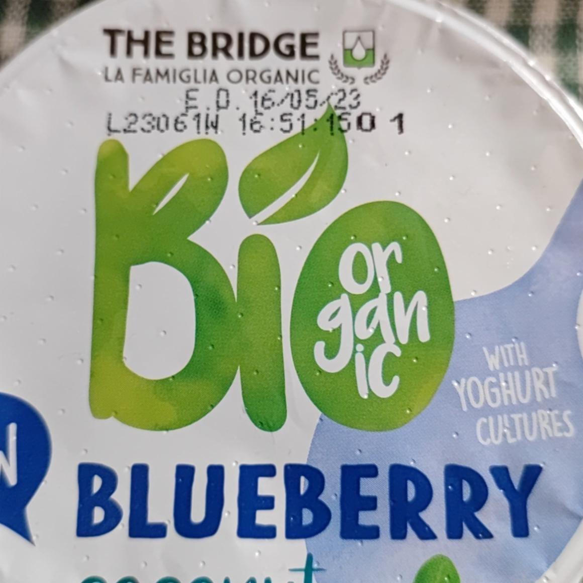 Képek - The Bridge bio gluténmentes kókuszalapú erjesztett termék áfonyával 125 g