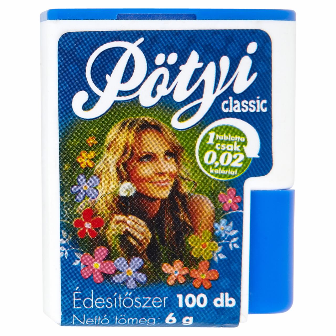 Képek - Pötyi Classic édesítőszer 100 db 6 g