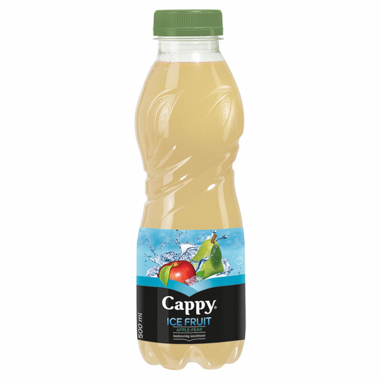Képek - Cappy Ice Fruit szénsavmentes alma-körte ital bodzavirág ízesítéssel 500 ml
