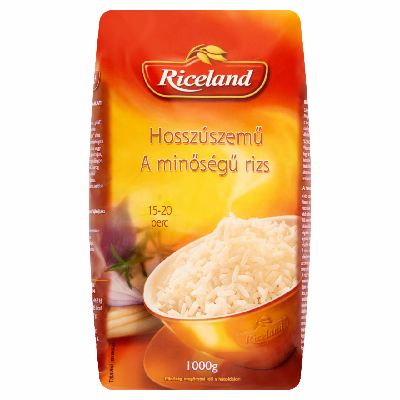 Képek - Riceland 'A' minőségű hosszúszemű rizs 1000 g