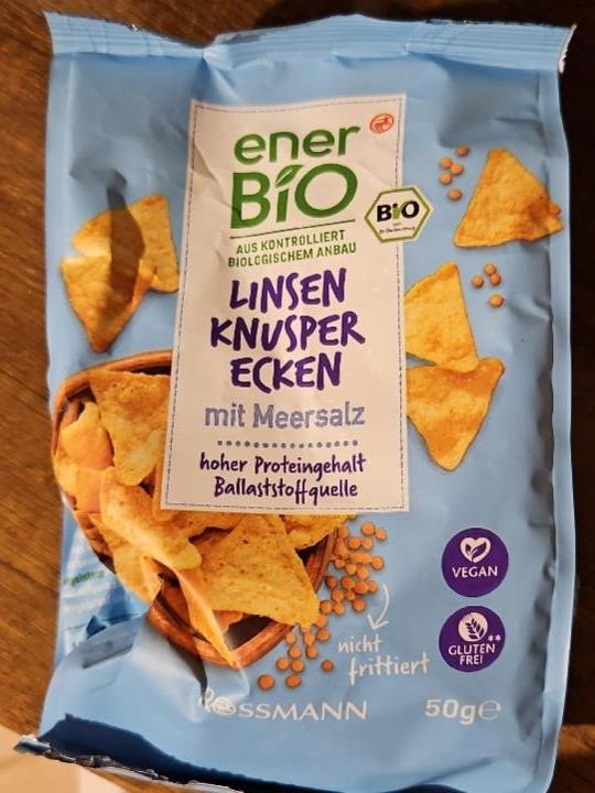 Képek - Linsen knusper ecken mit meersalz Ener Bio