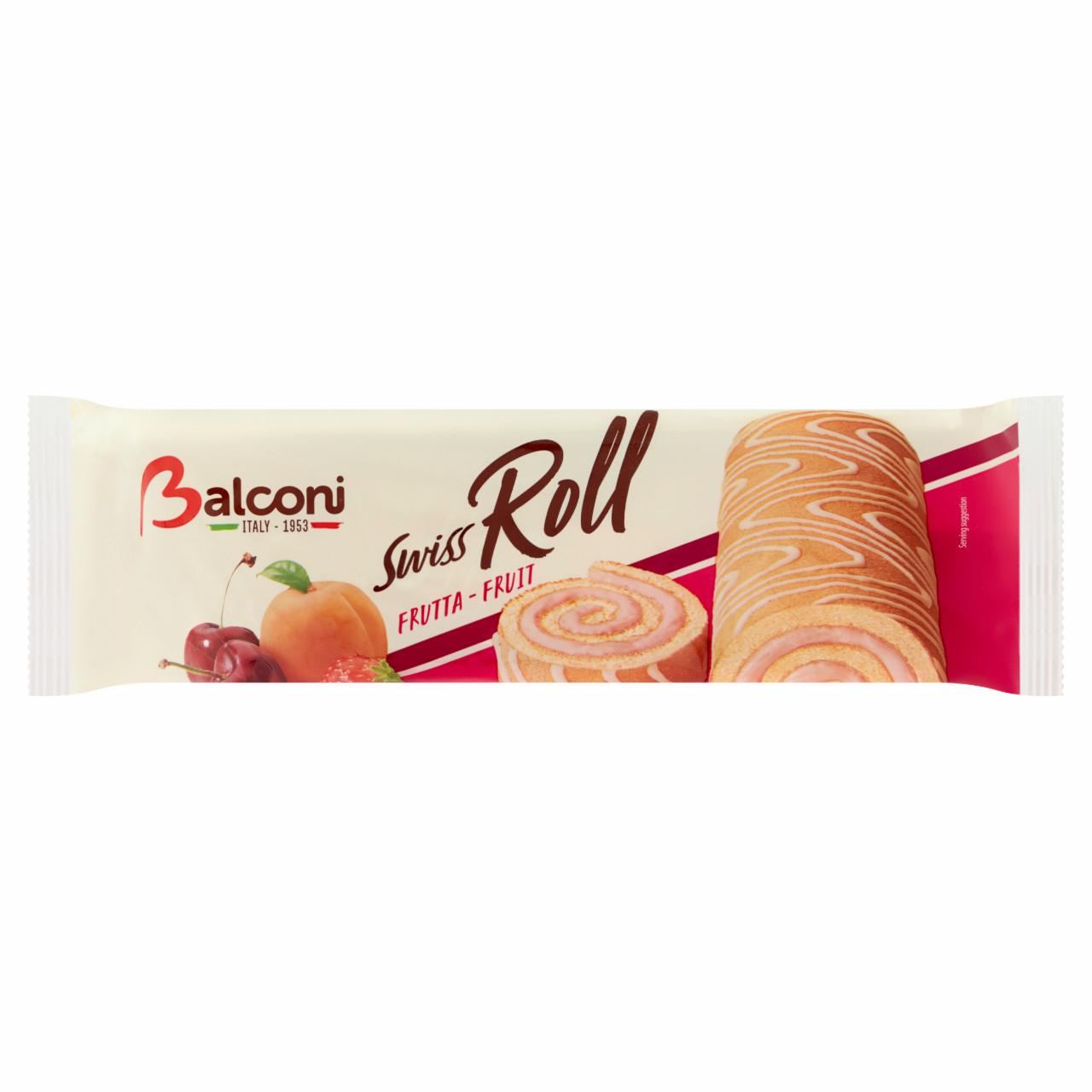 Képek - Balconi Roll Fruttia piskóta tekercs vegyes gyümölcsös ízű töltelékkel 250 g