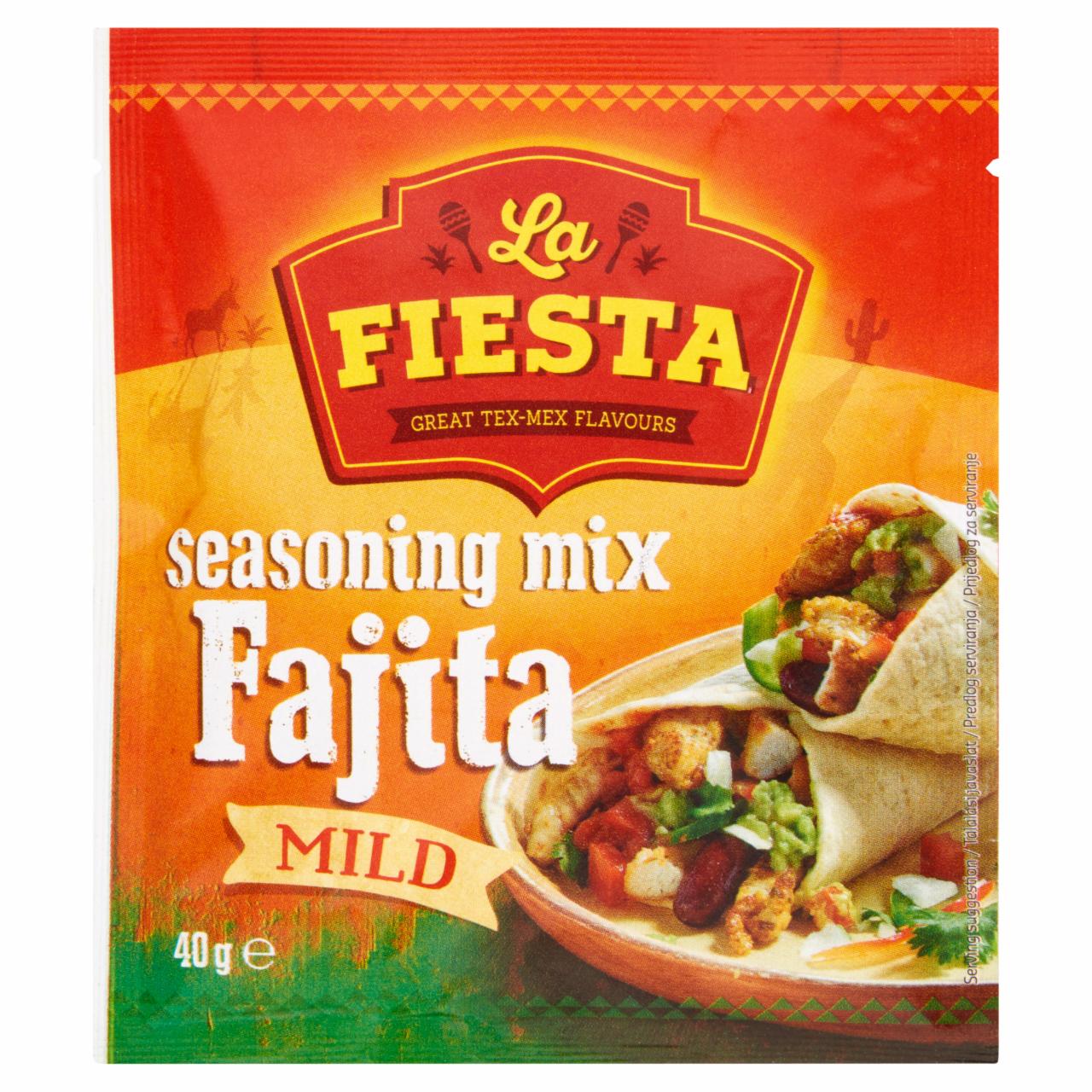 Képek - La Fiesta Fajita fűszerkeverék 40 g