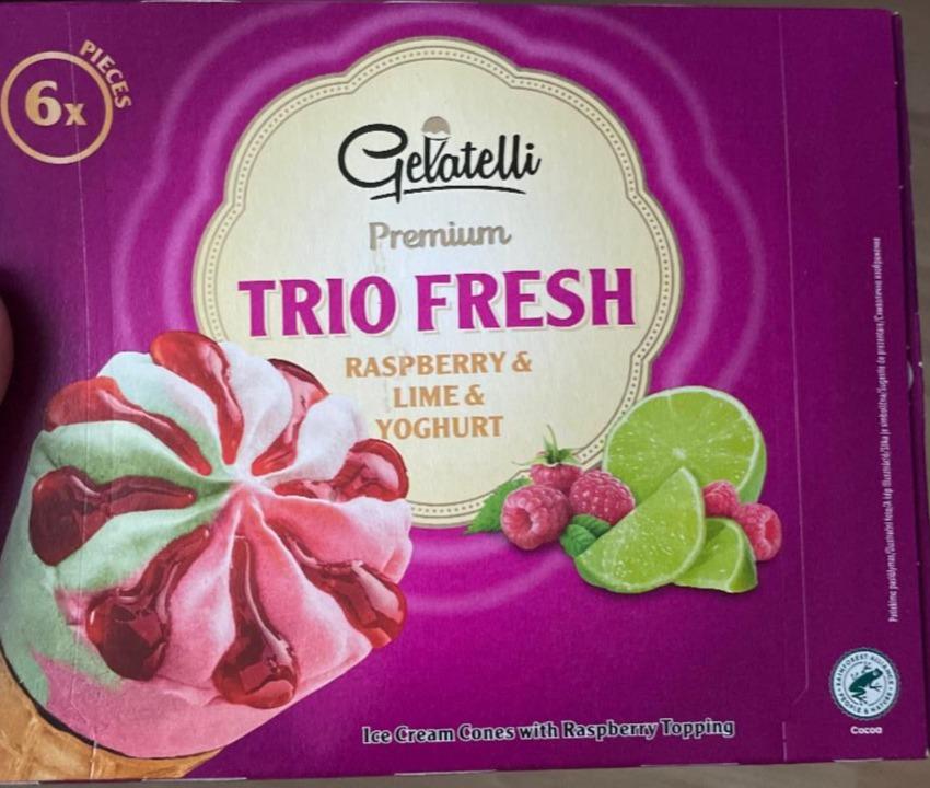 Képek - Premium Trio Fresh Raspberry & Lime & Yoghurt Gelatelli