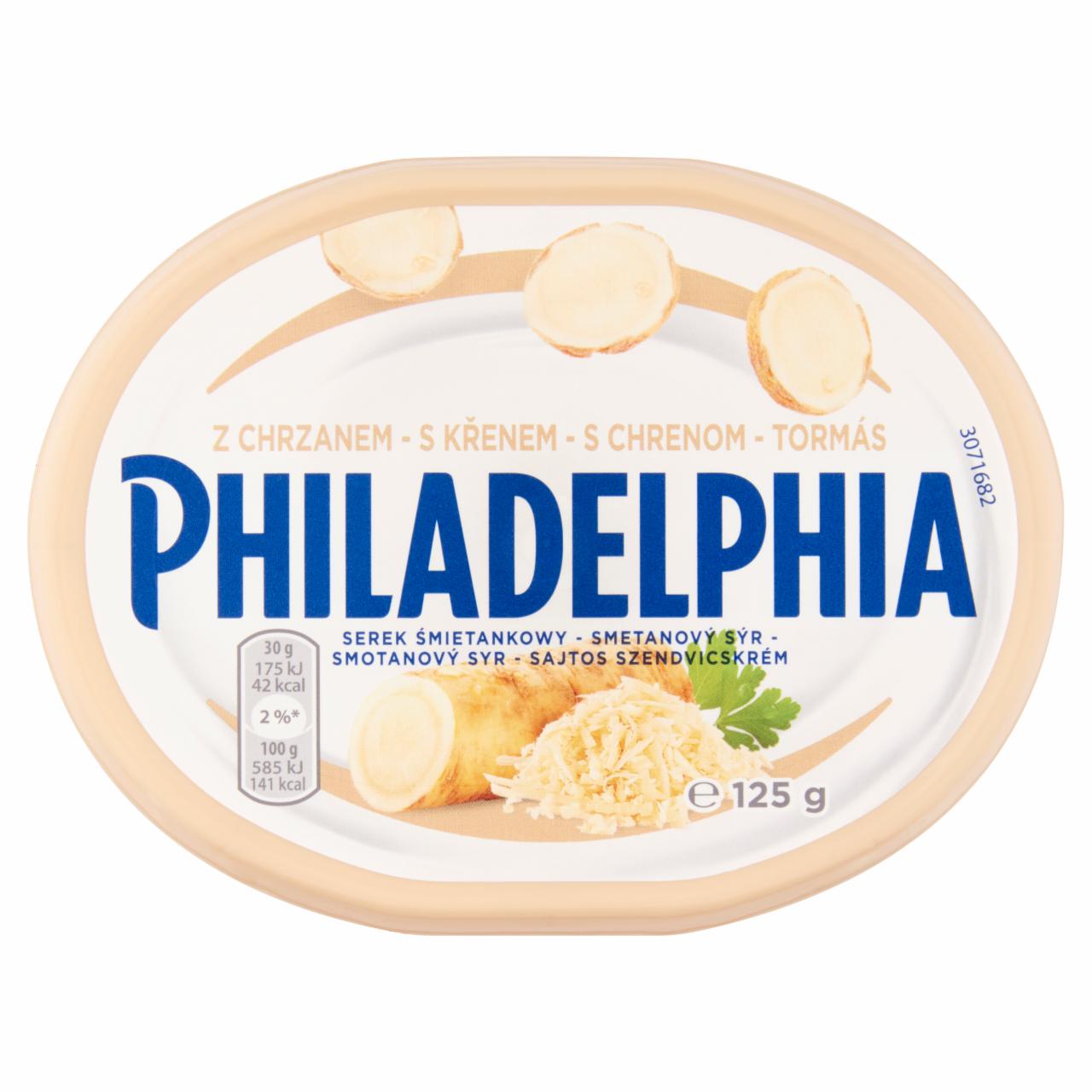 Képek - Philadelphia tormás, sajtos szendvicskrém 125 g