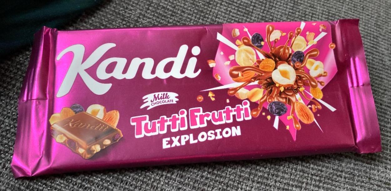 Képek - Tejcsokoládé Tutti frutti explosion Kandi