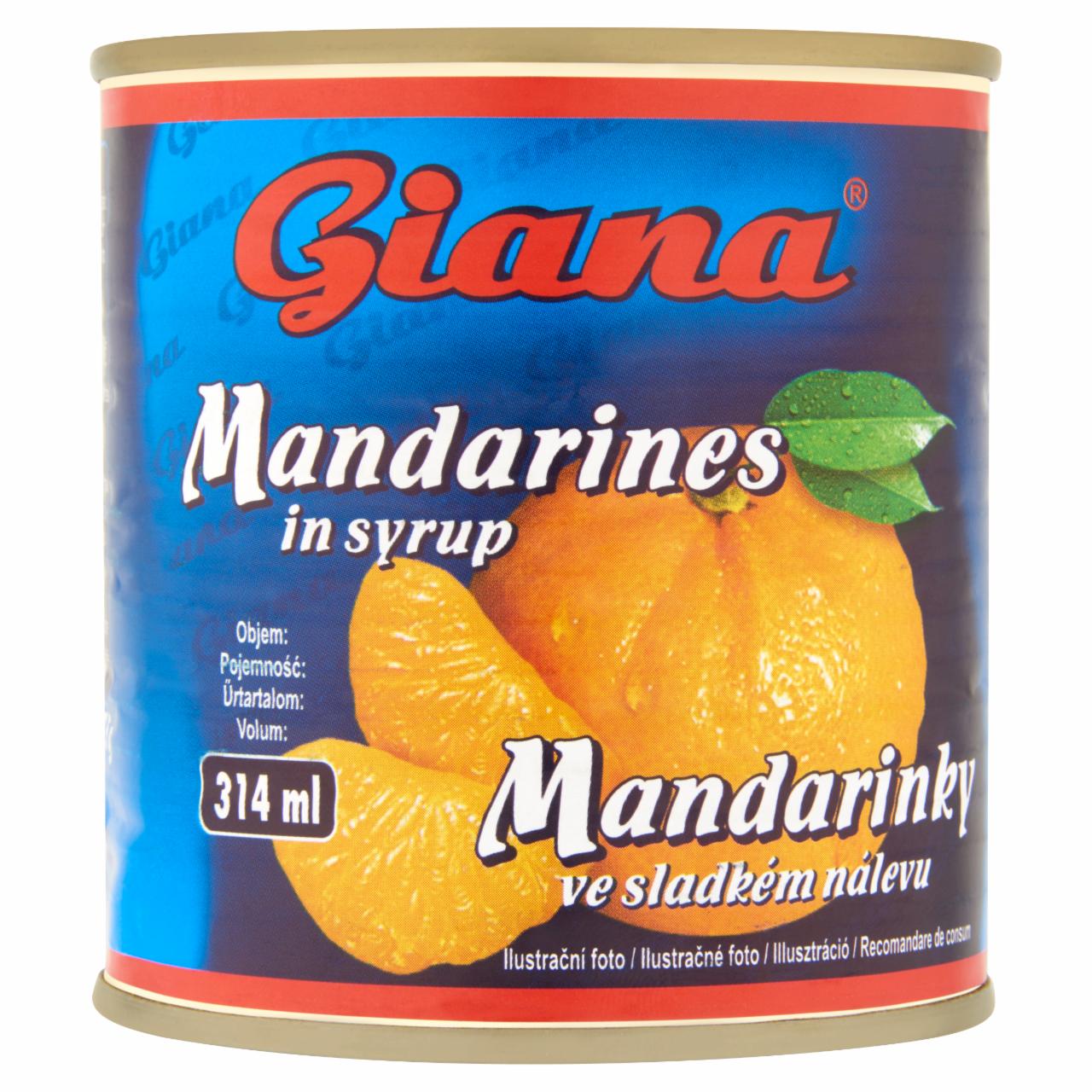 Képek - Giana mandarinbefőtt 312 g