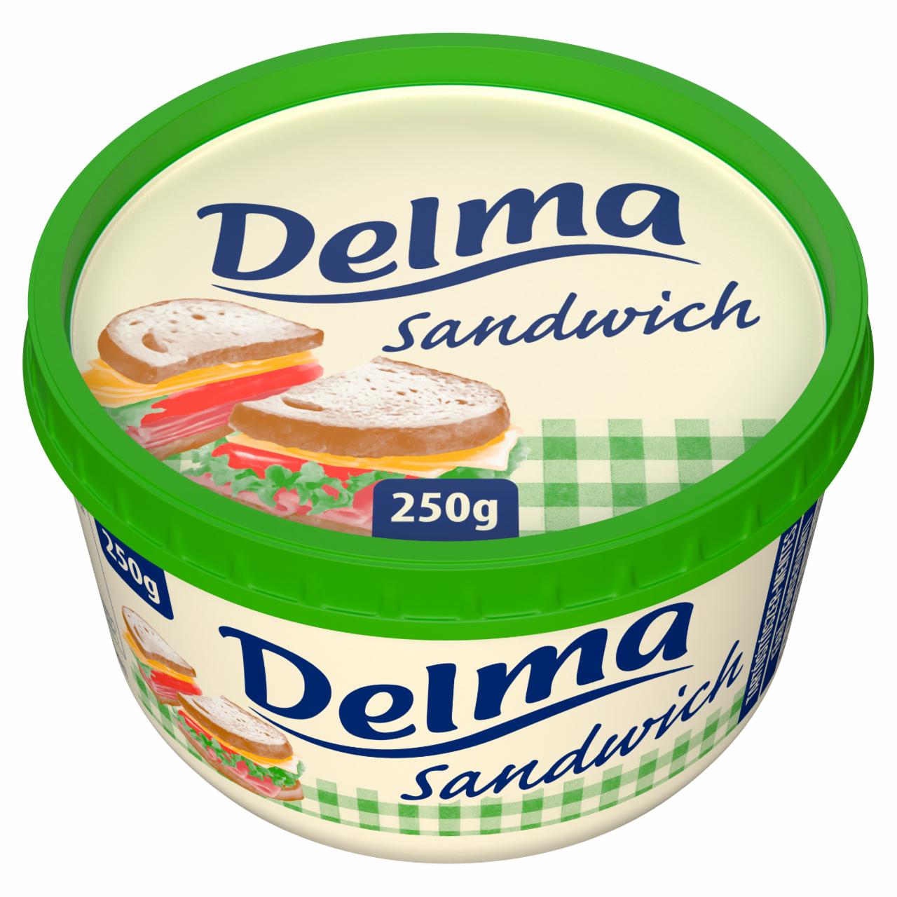 Képek - Delma Szendvics csészés margarin 250 g