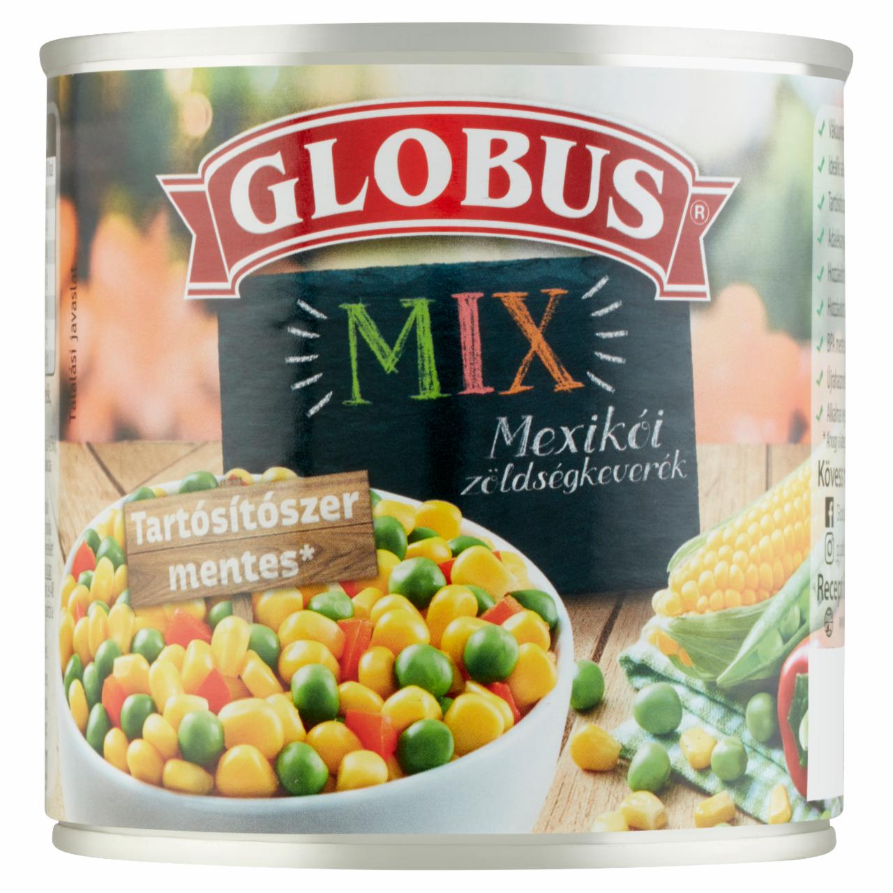 Képek - Globus Mix mexikói zöldségkeverék 300 g