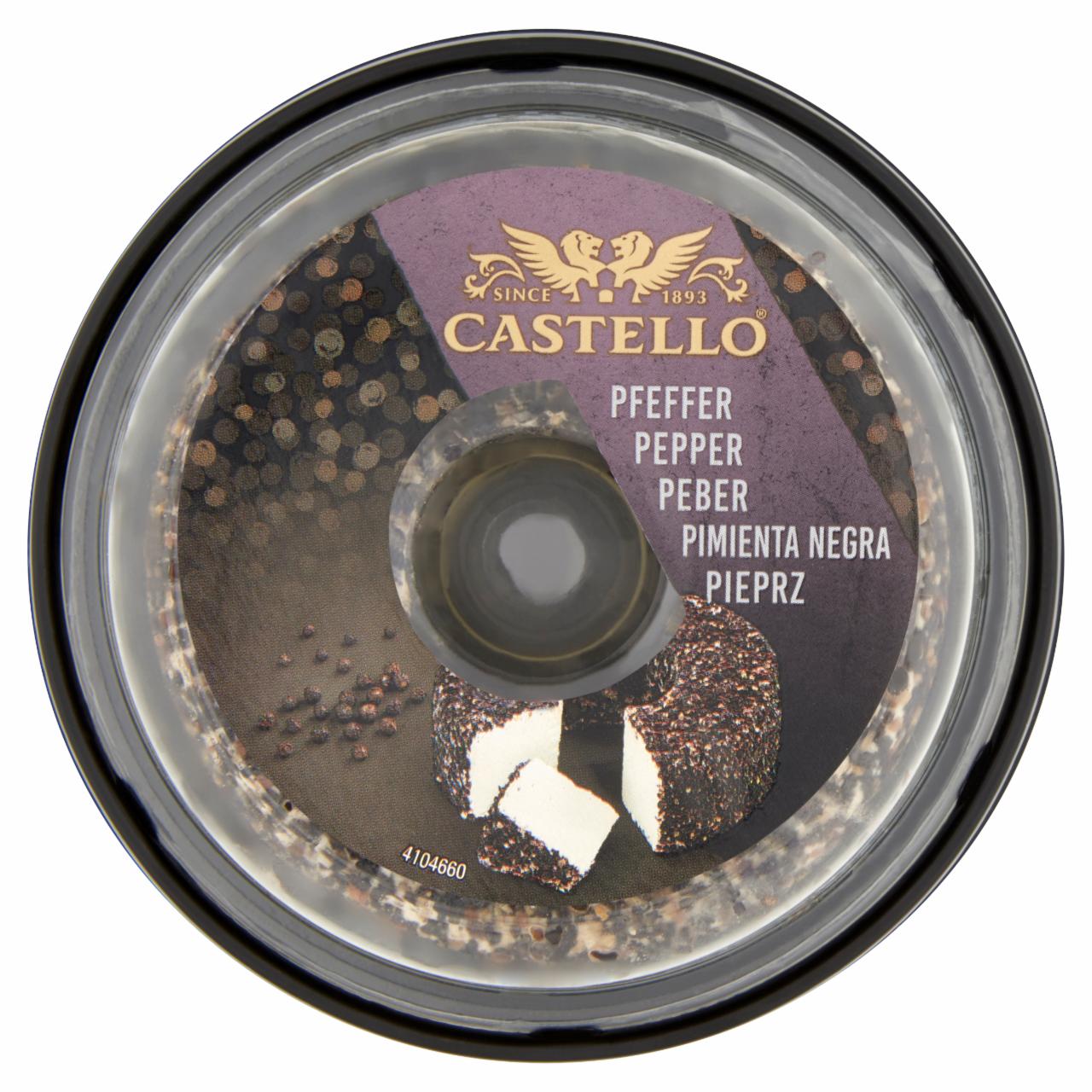 Képek - Castello zsíros krémsajt gyűrű borssal 125 g