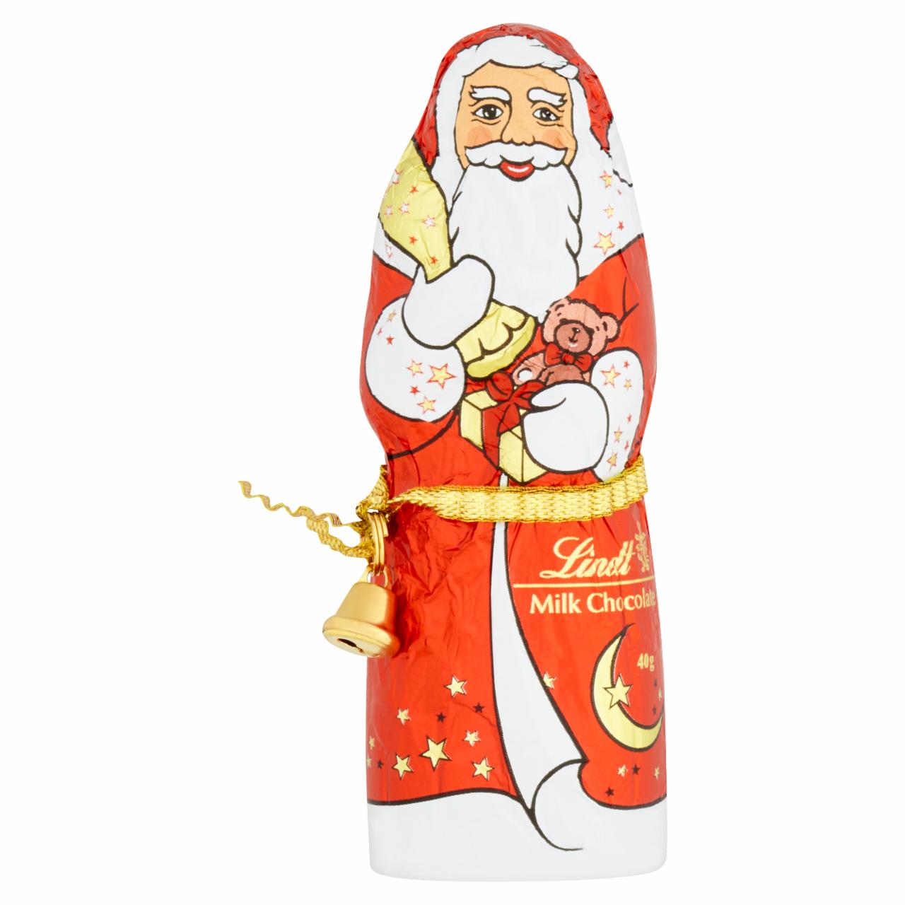 Képek - Lindt Santa Claus alpesi tejcsokoládé 40 g