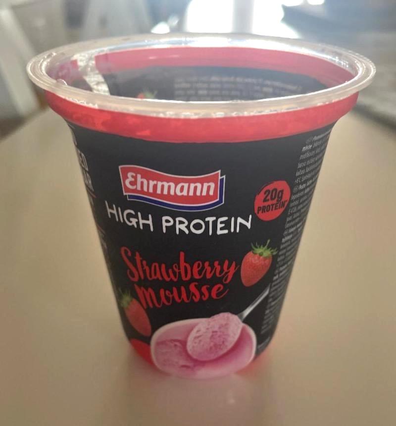 Képek - High Protein Strawberry mousse Ehrmann