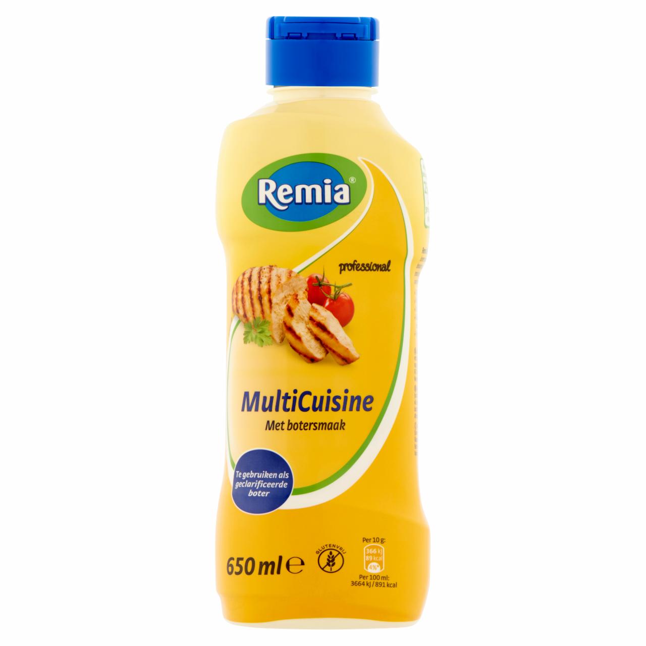 Képek - Remia Professional MultiCuisine ízesített folyékony növényi zsírkészítmény 650 ml