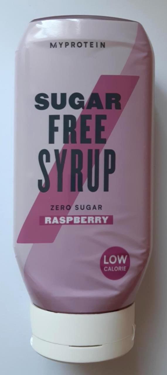 Képek - Sugar free syrup Raspberry MyProtein