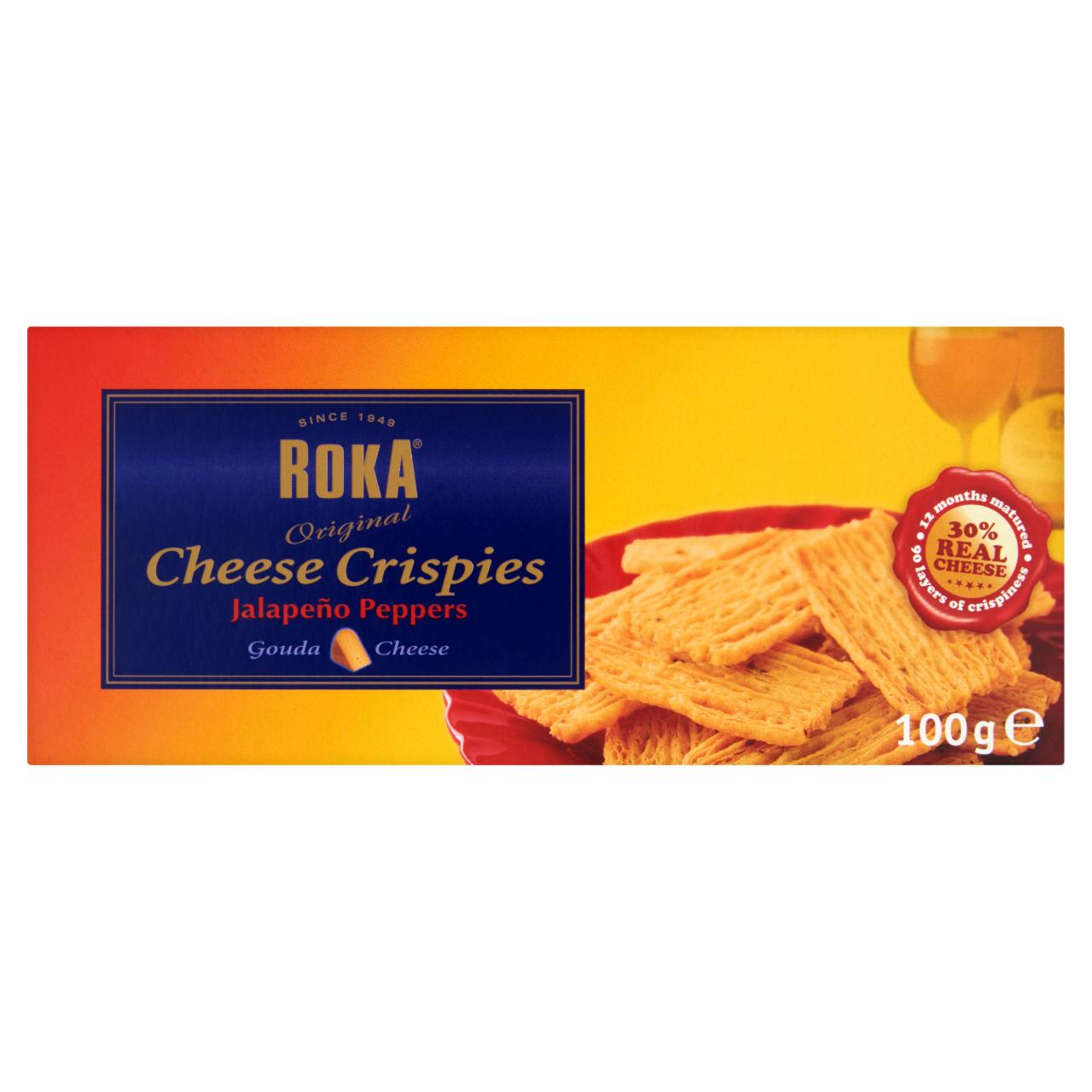 Képek - Roka sajtos ropogós jalapeno paprikával és gouda sajttal 100 g