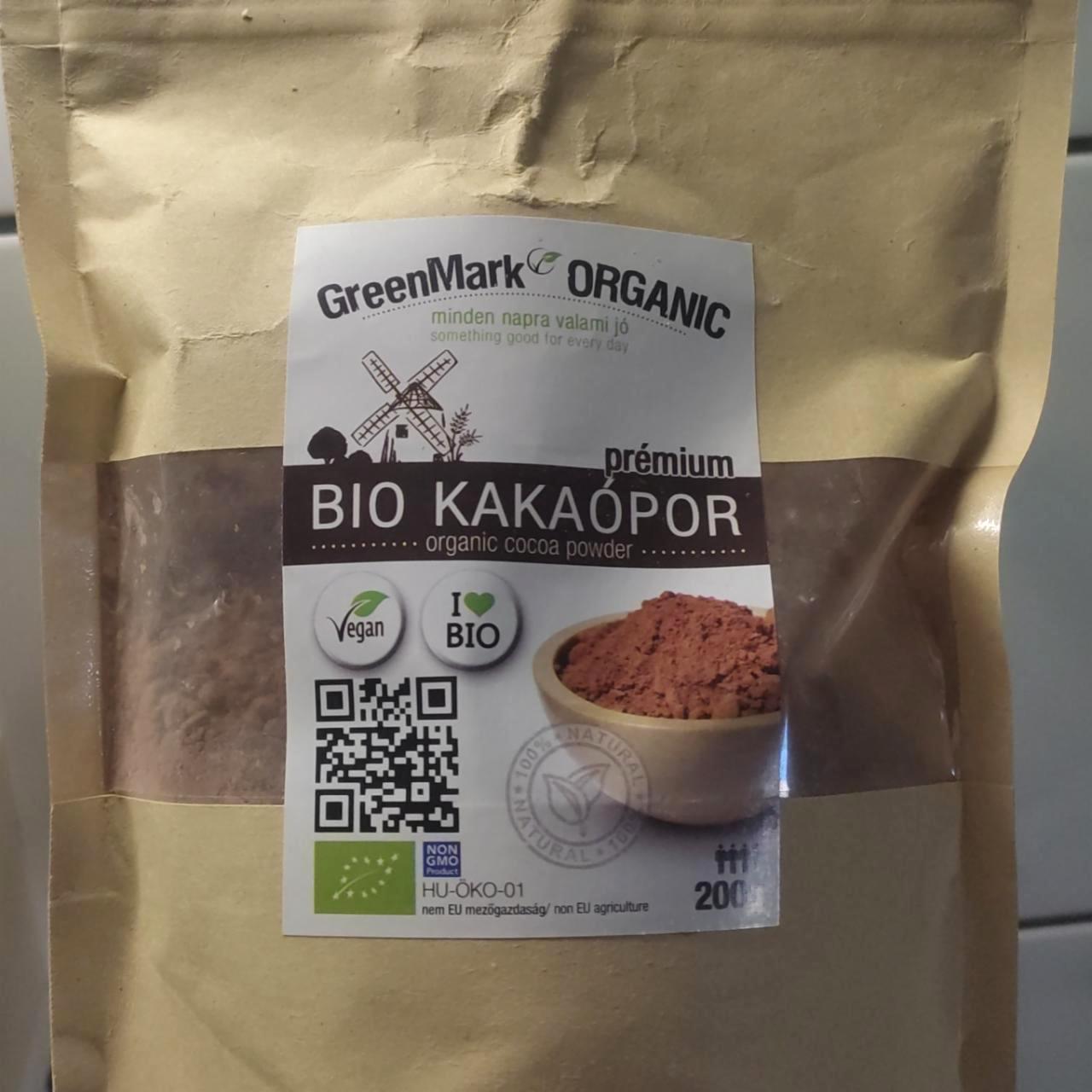 Képek - Bio kakaópor GreenMark Organic