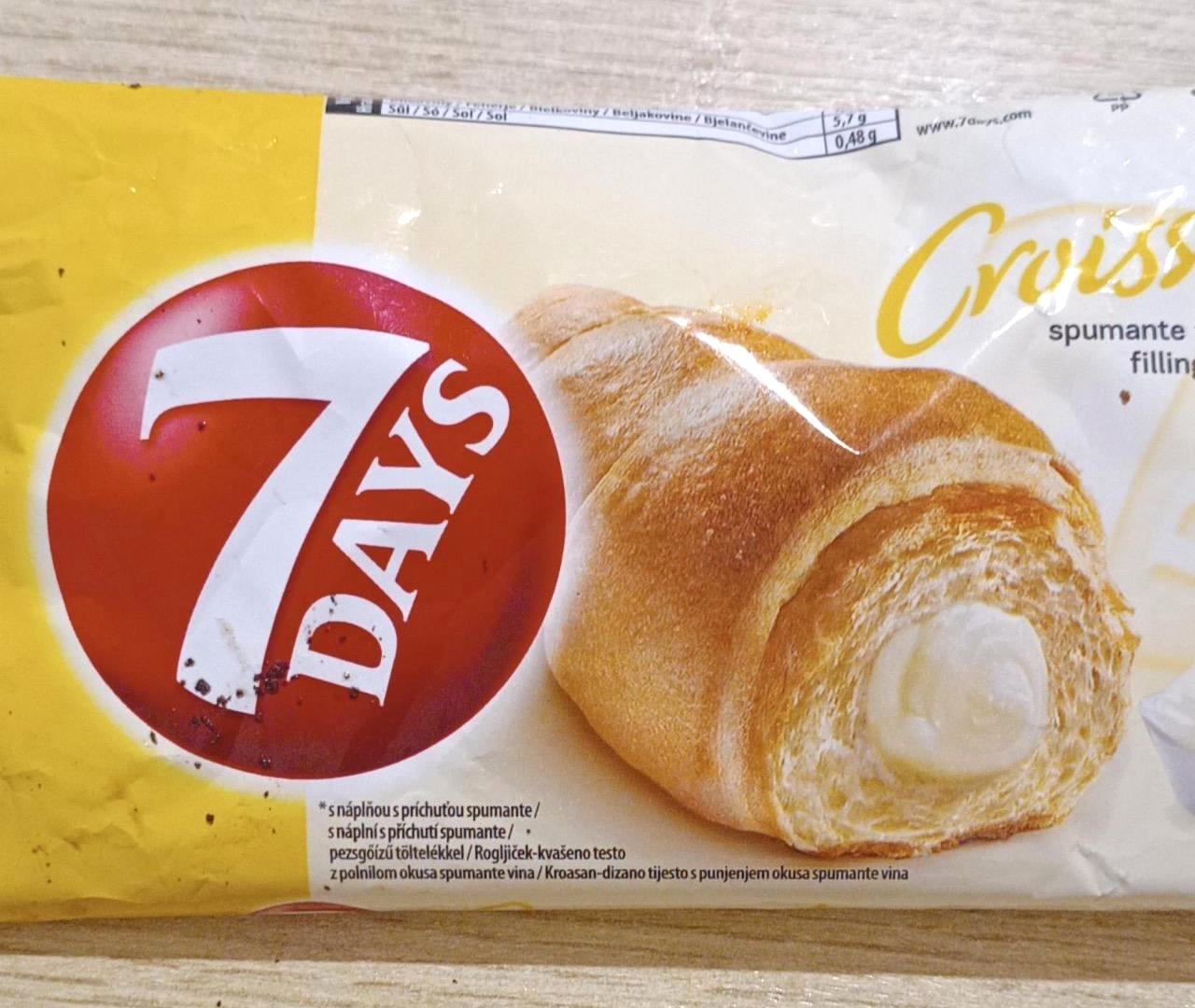 Képek - 7days croissant pezsgő krémes