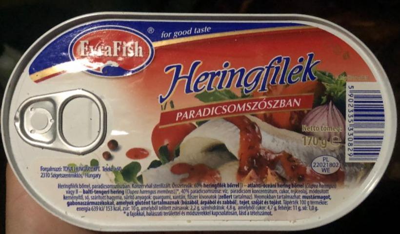 Képek - Heringfilék Paradicsomszószban EvraFish