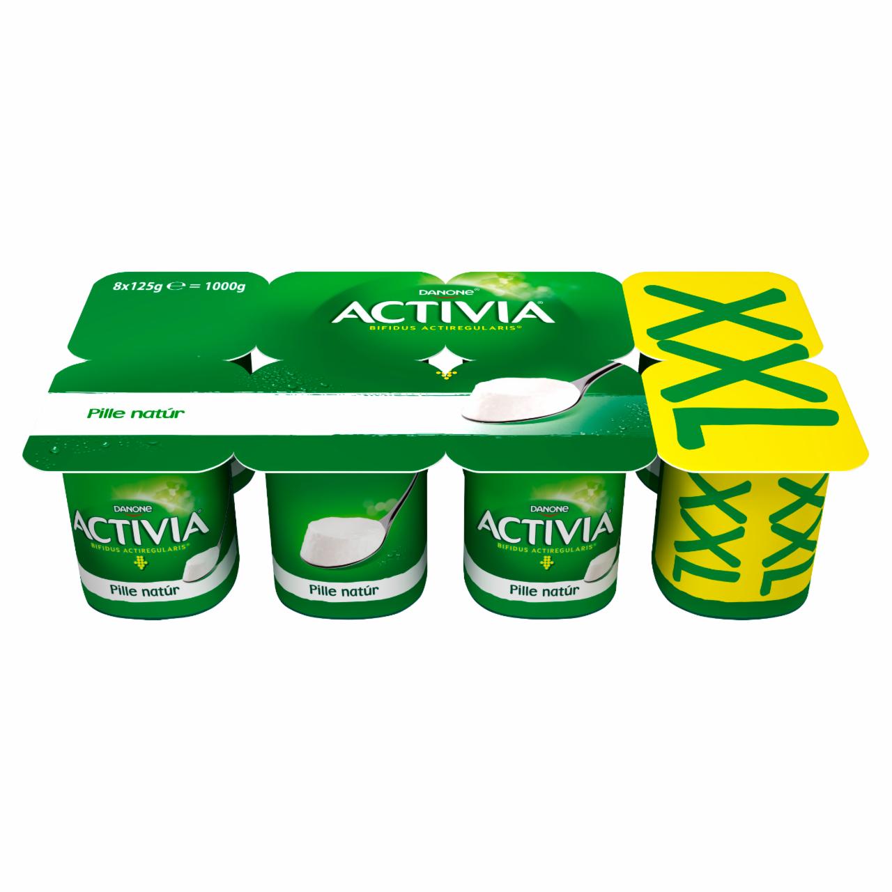 Képek - Danone Activia Pille élőflórás, natúr joghurt 8 x 125 g (1000 g)